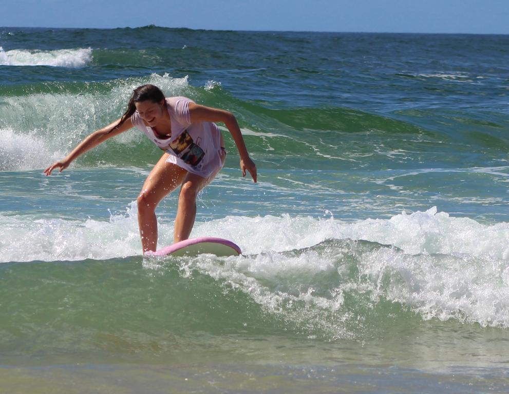 Beachside Backpackers ميناء ماكواري المظهر الخارجي الصورة